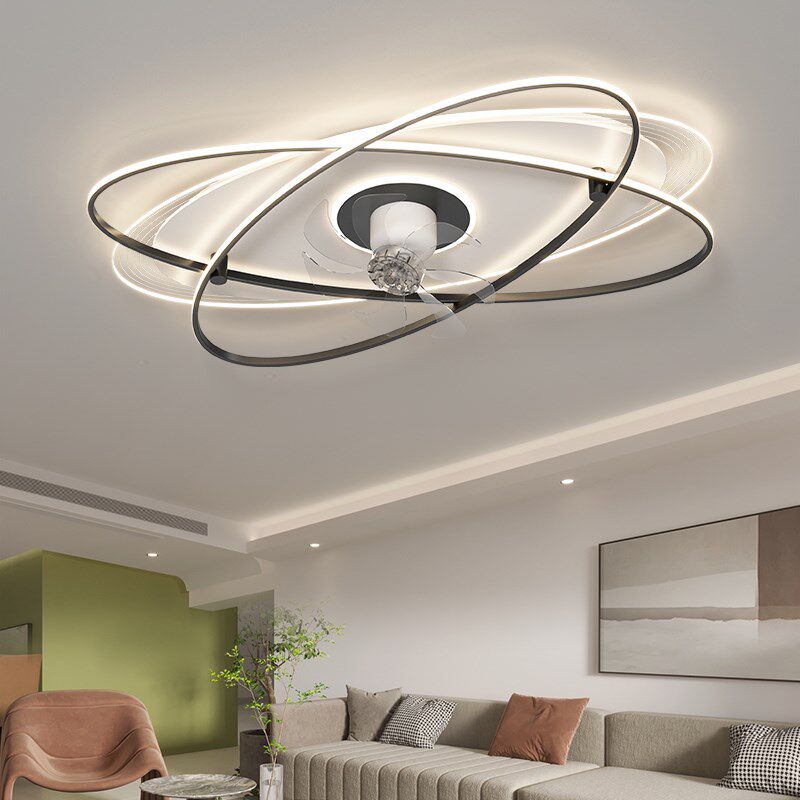 中山灯具全屋2024新款客厅主灯全光谱吸顶灯卧室餐厅摇头风扇灯