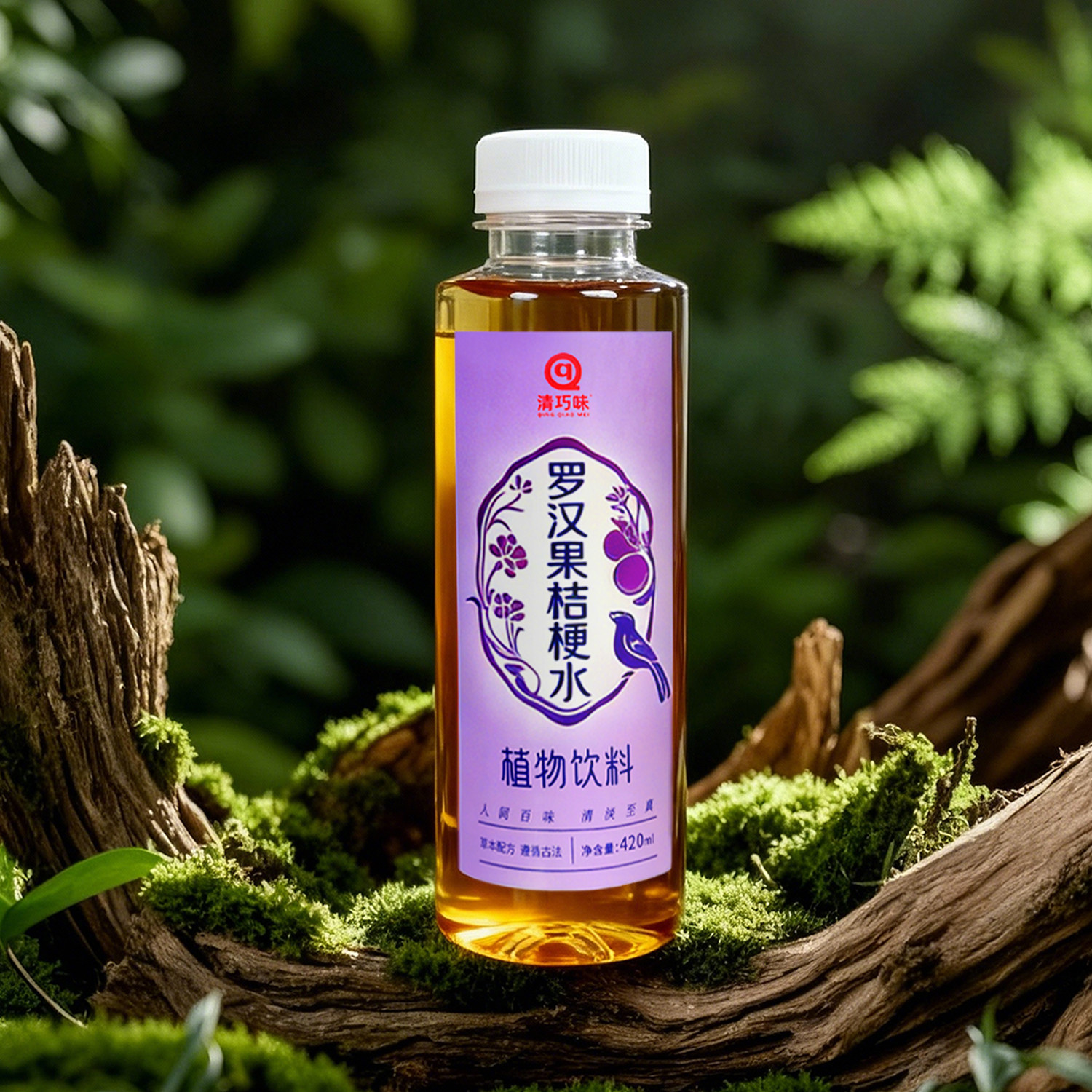 清巧味420mL植物轻养生饮料整箱图片