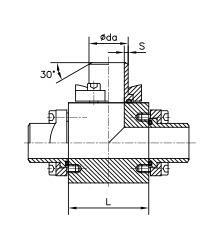法SVJ兰法分兰配块吸回油整通体三法兰