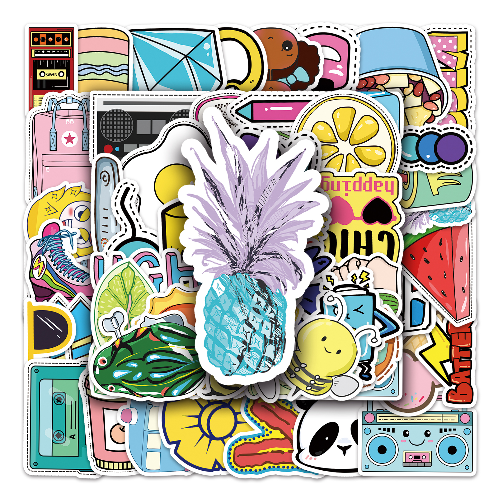 103张ins风VSCO贴画防水装饰贴纸