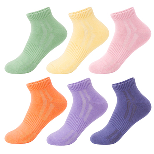 MaxDavid纳米银抗菌袜防臭棉袜女袜除臭时尚 短筒船袜女吸汗运动袜