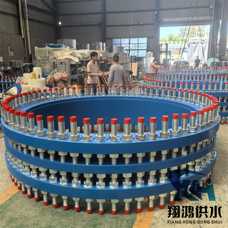 阀门配套补偿双法兰传力接头传力伸缩接头泵阀门连接双法兰伸缩器