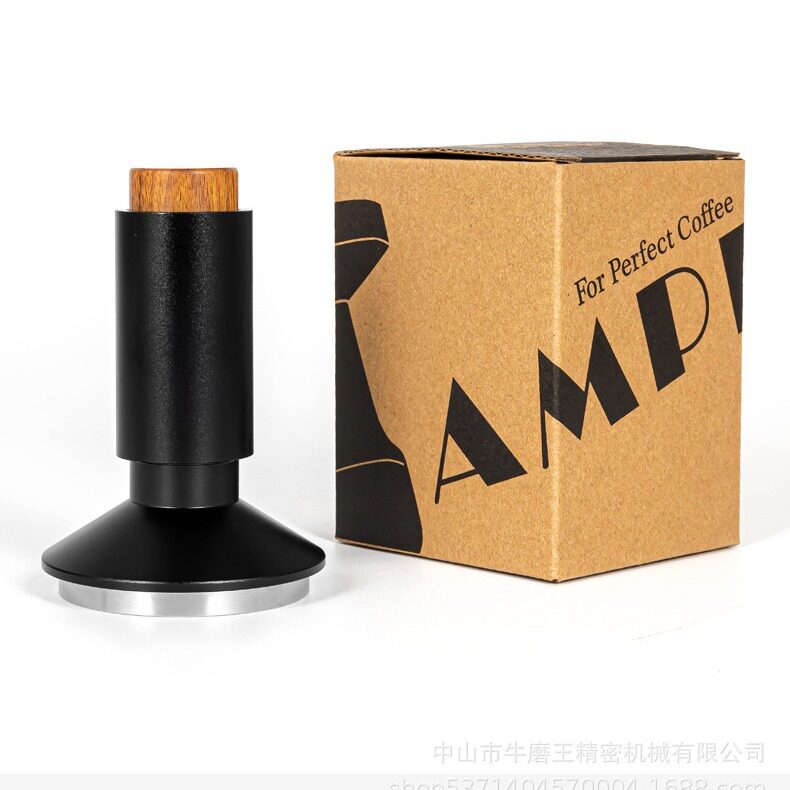 咖啡冲击粉锤 弹力恒定力咖啡压粉锤 51-58mm布粉针压粉器二合一