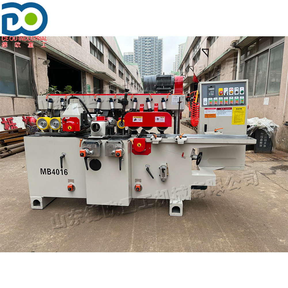 四轴四面刨木机 实木家具刨削木材机 木工木方机Planing machine