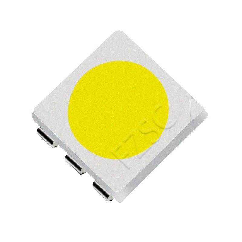 工厂直销5050led灯珠贴片式5050白色高亮LED贴片式发光二级管