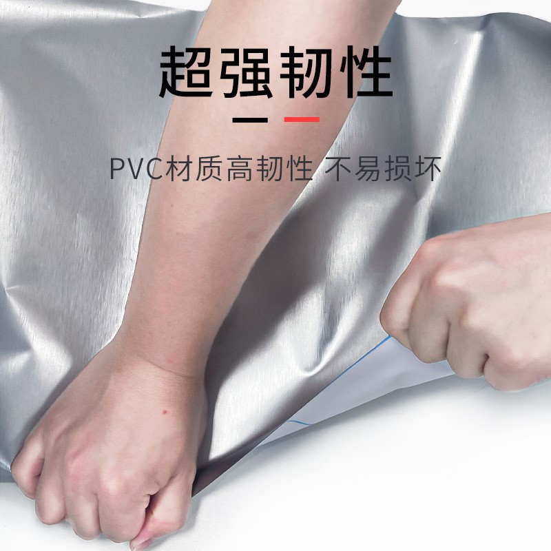 ?批发冰箱翻新全贴厨房改色银色金属拉丝贴膜防水不锈钢电梯门