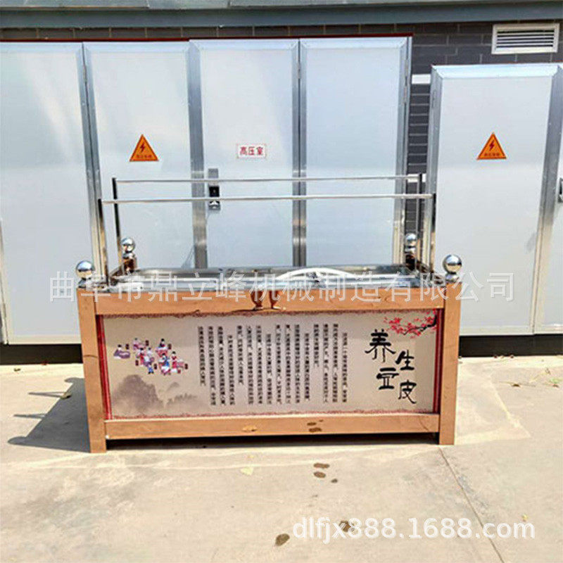 曲阜鼎立峰豆油皮机厂家直销不锈钢方形腐竹机生产线湘潭地区批发