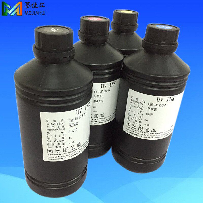 1390uv墨水 兼容爱普喷头软性硬性uv墨水 软壳皮革布料LED灯墨水