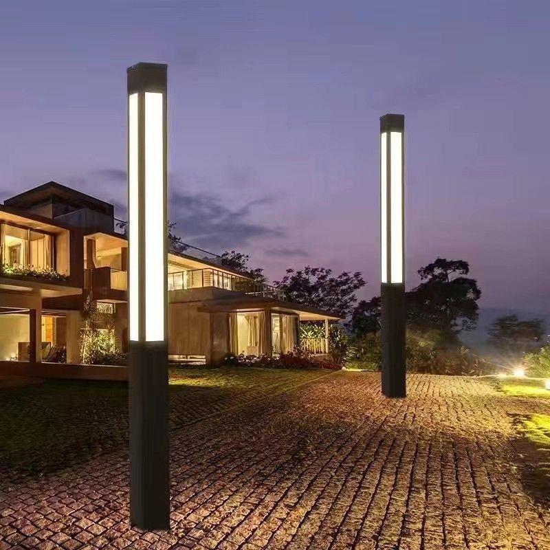 庭院灯太阳能led景观灯花园小区广场园林公园户外防水灯柱方形