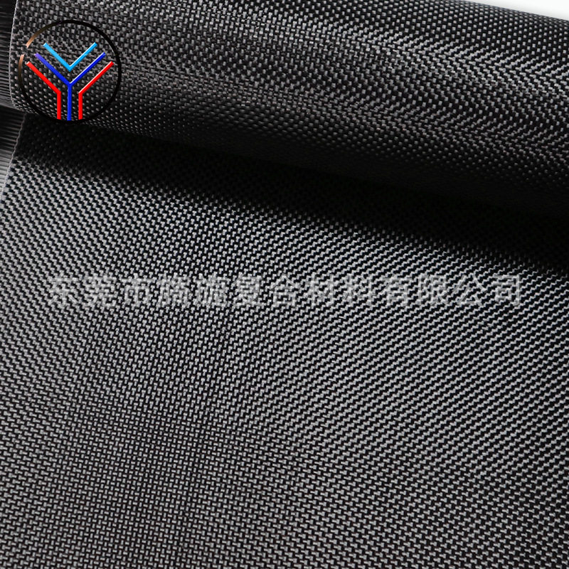 碳纤维夹层布3K200克平纹制品增强用有毛羽有色差有接头内衬处理