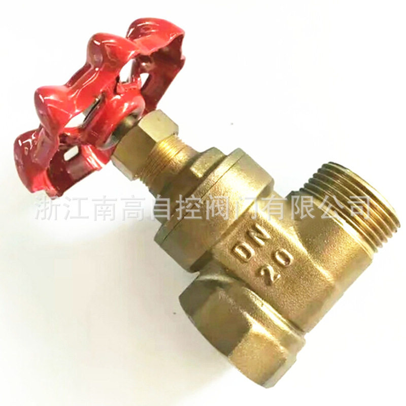 黄铜丝扣闸阀Z15W-16T自来水铜闸阀手动内丝黄铜闸阀
