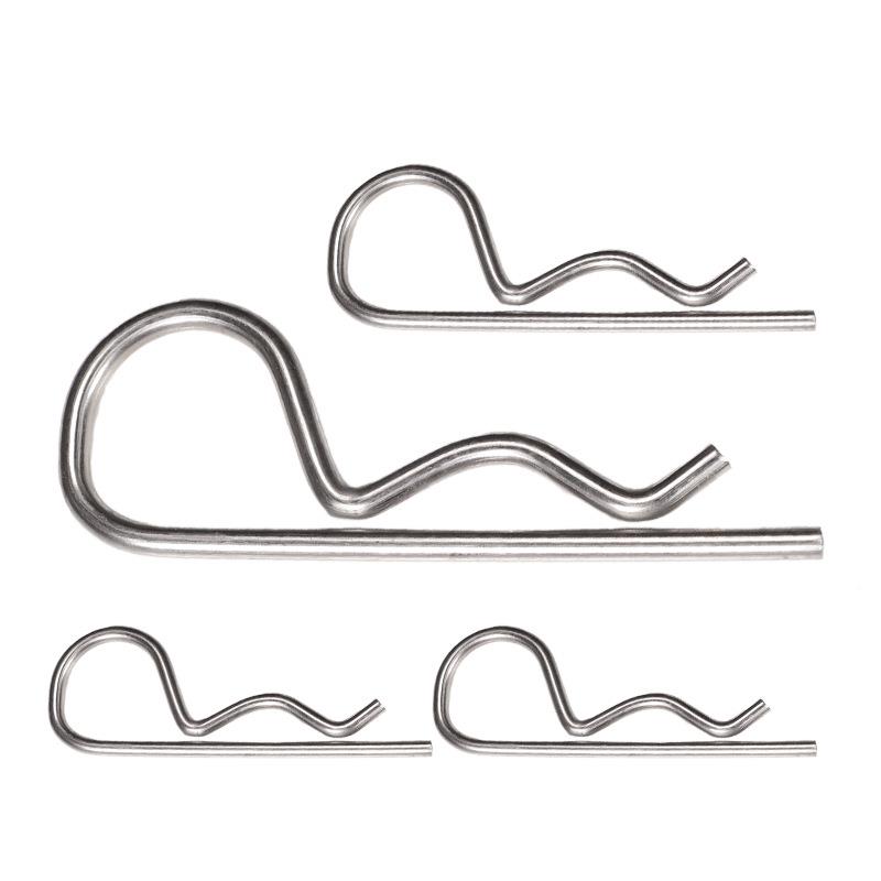 304开不锈钢R型260开口销紧固件B型销M3/4口销波销浪M销卡销M5M6