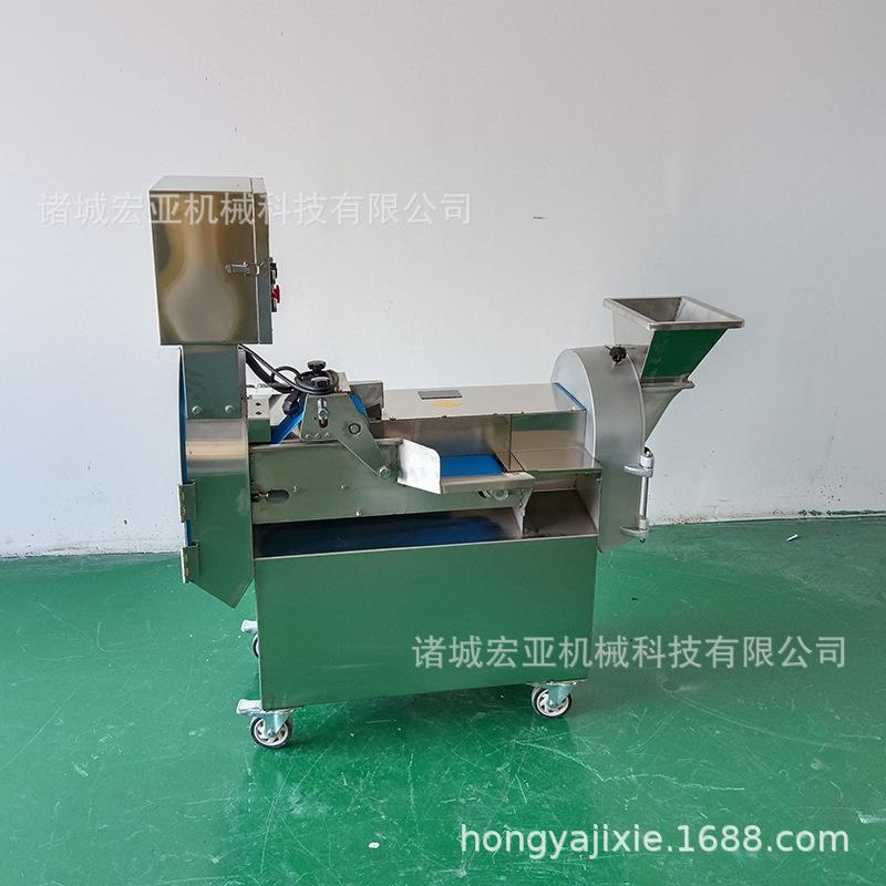 头商用双果蔬切菜土机 豆胡萝卜丝切AYZ切片机 自动韭菜芹菜切段