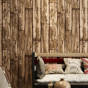 wood imitatioun board background beibehang wallpaper Blue