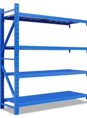 谋福391货架仓储自由组合置物架D仓库货架展示架多层多功能铁架子