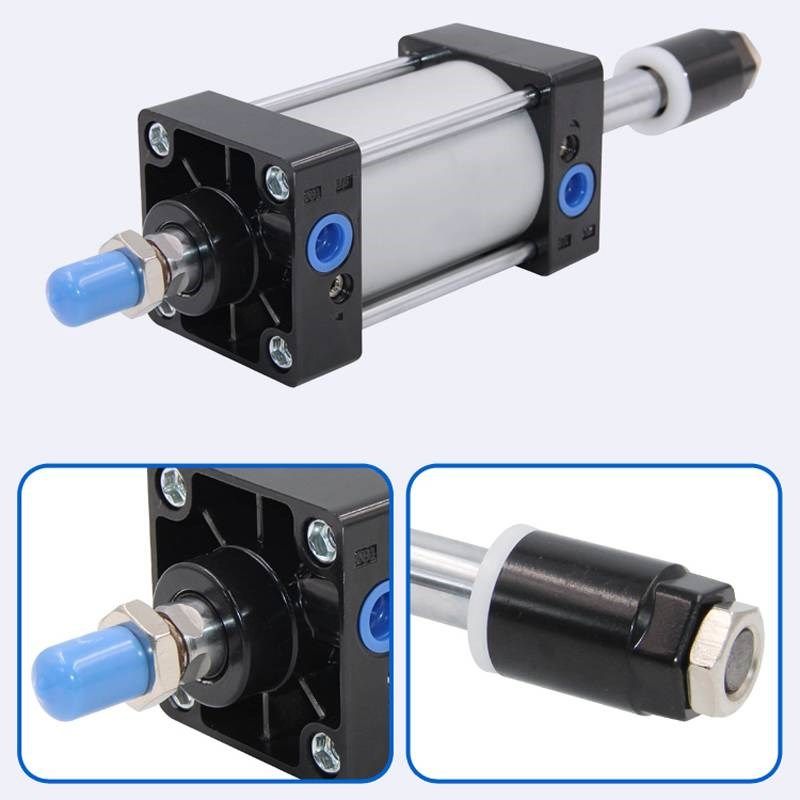 新款SCJ50\63X50X75X100wX125X200X25-25-50S亚德客型拉杆标准可