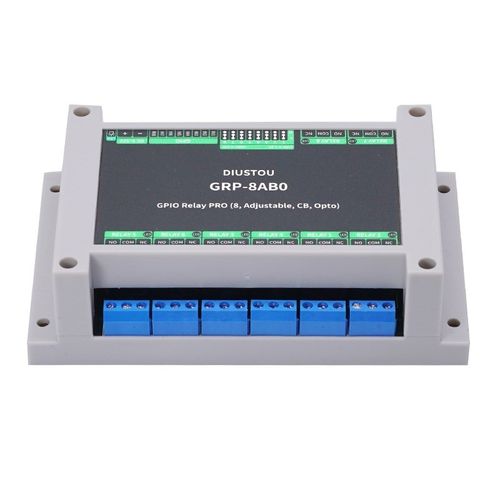 GPIO Relay PRO工业级1/2/3/4/8路继电器N  ABS导轨外壳 光耦隔离