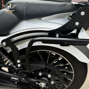 适用于奔达灰石2k50边箱三箱快拆侧箱夏德尾箱行李箱靠背改装配件