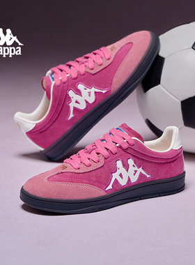 Kappa女鞋TIFO德训鞋女2025春季新款休闲鞋子复古运动板鞋女款