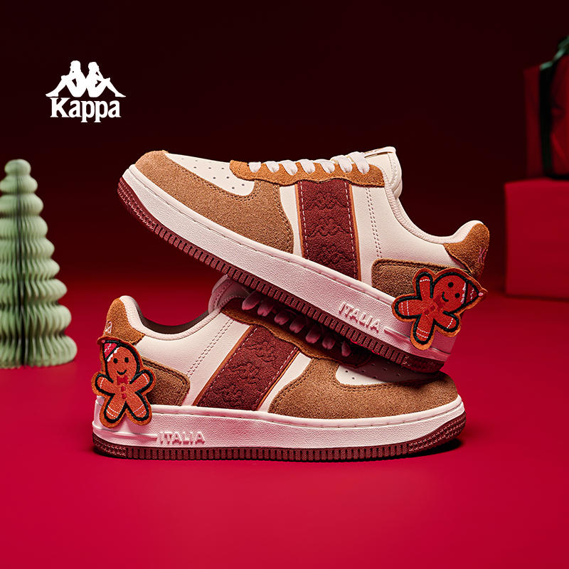 Kappa女鞋板鞋女款厚底小白鞋子
