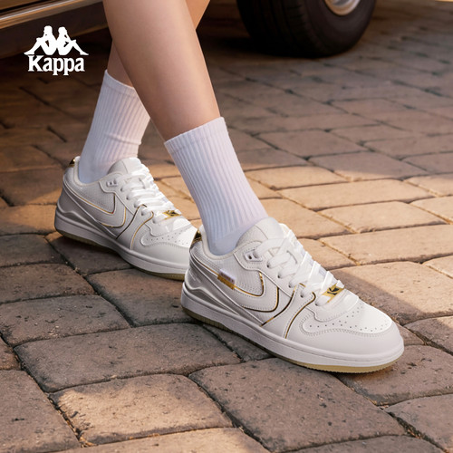 Kappa百搭小白鞋轻便透气