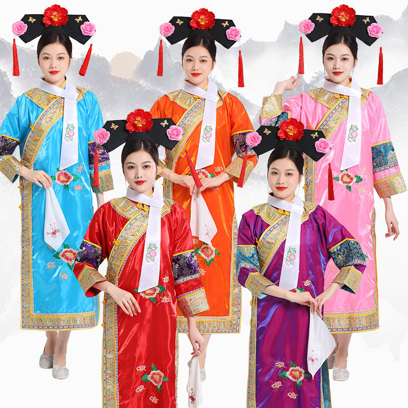 新款清朝古装演出服妃嫔格格甄嬛