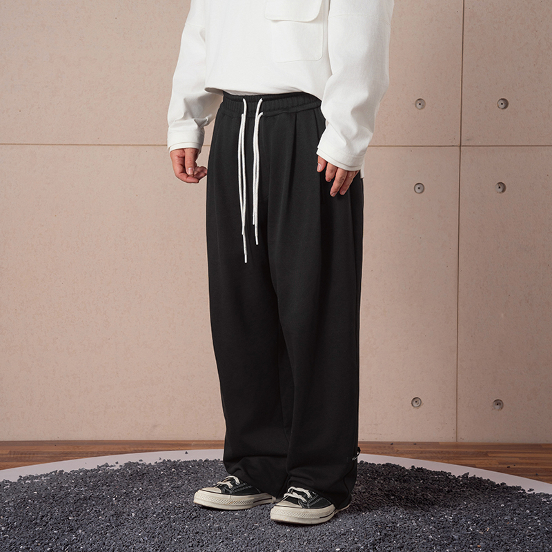 HalfwayHouse重磅休闲抽绳直筒裤
