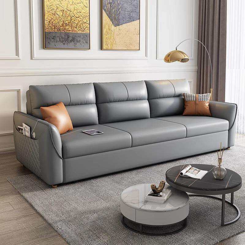 沙发床折叠沙发床两用可折叠2026新款客厅多功能带口袋实木留宿床