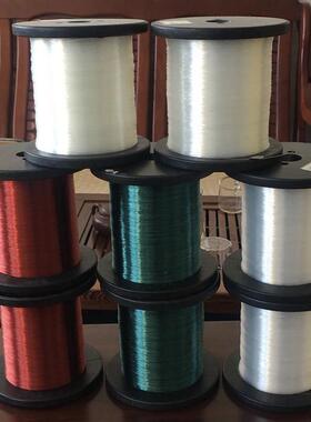 NT30尼龙线原丝鱼线3000米筒装线组线海钓抛竿线透明渔线高强耐磨