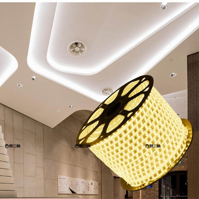 LED灯带批发 2835高压三排 双排180珠绝缘防雨 led灯带彩带 灯条