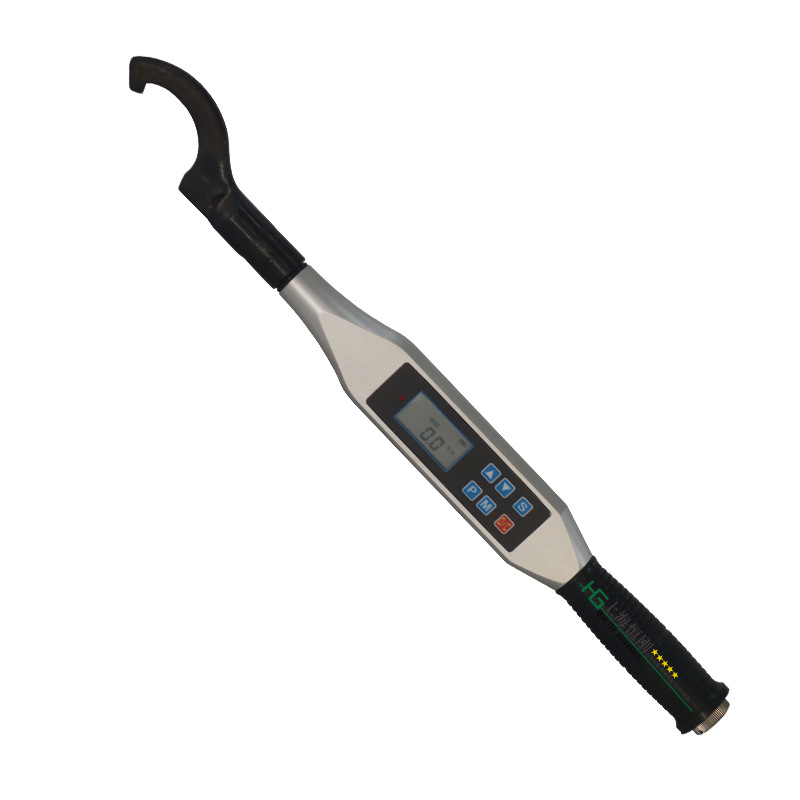 500N.m勾头数显扭力扳手 圆螺母安装扭矩扳手 手动力矩扳手厂家