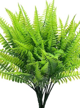 12 Pack Artificmial Plant Ferns Faux Ferns for Outdoor Indoo