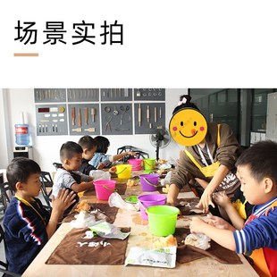 造物空间b 陶艺桌柜木制桌子椅子作品展示柜子可定制陶吧陶艺教室