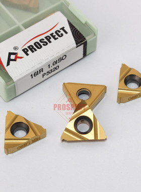 普斯特螺纹刀片16ER1.0 1.25 1.5 16IR内螺纹 AG60 AXG55硬质合金