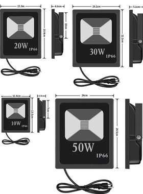 UV LED Floodlight 10W 30W 50W 100W High Power UltraWviolet F
