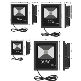 Floodlight LED 50W 10W 100W 30W Power UltraWviolet High