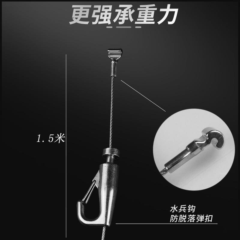 ojk挂画器轨道挂画线绳画展画廊吊钩移动可调挂画导轨槽挂新款
