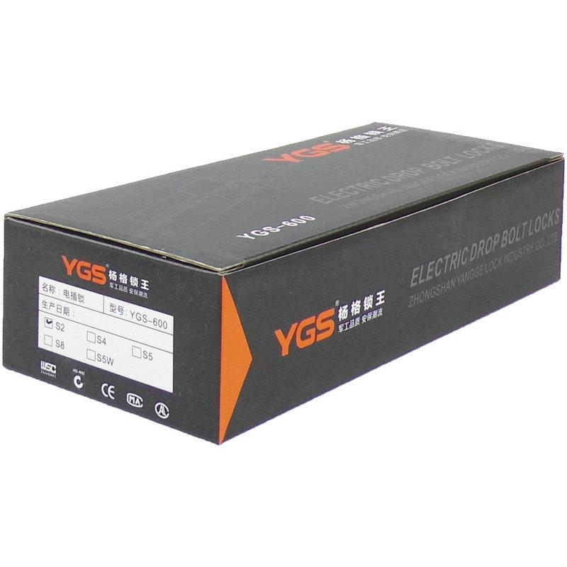 阳光(杨格)d二线/五线电插锁 YGS-600-S2门禁锁玻璃门门禁电控锁