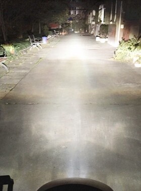 金城JC20f0T-8越途LED大灯 改装 摩托车超亮远近光灯泡 H4