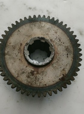中捷上海Z3040/Z3050摇臂钻床配件41324齿轮Z44/M3/S6-35*10/L33