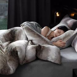 【CANARADAE高端定制】貂狐绒四件套