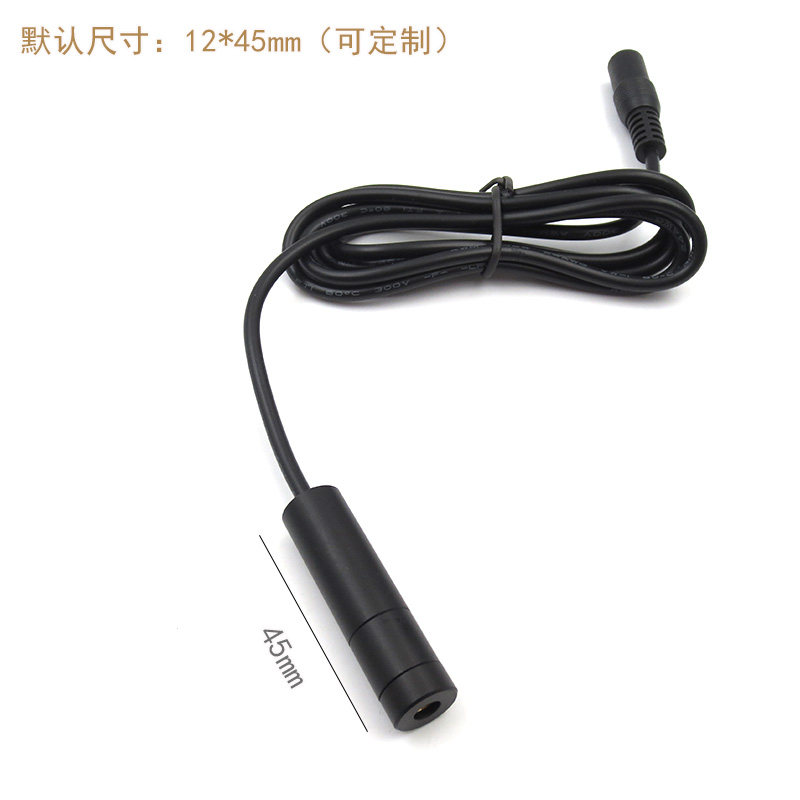 外调式绿光5e10nm8mw点状一字十字线激光器设备定点红外线定位模