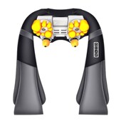 按摩披肩按摩器j揉捏家用肩颈椎按摩器热敷颈腰背部捶打按摩仪