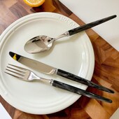法国Capdfeco精致刀叉餐具套装 西餐刀叉不锈钢黄油刀抹刀 甜品勺