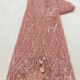 现货泡珠a亮片珠管绣花网眼布欧美高定刺绣网纱礼服时装 布料lace