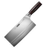 9CR18不锈h钢菜刀家用刀具厨师专用切菜刀切片刀免磨超快锋利德国