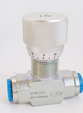 STB-G1/2 hSTB-G3/4液压双向节流阀 STB-G1/4 STB-G3/8 STB-G1