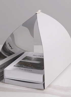 轻奢书架金属皮革k美式现代书靠摆件创意简约书房样板间办公室装