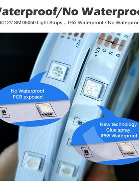 RGB LED Strhip Light 5m 10m 20m 5050 RGB Changeable DC12V Fl