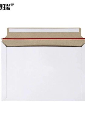 安赛瑞快递信封袋空白快递白色文件袋E发票合同证件快递纸袋3502